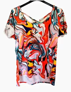 Heart And Soul Summer Beach Cover Top size S - Picture 1 of 4