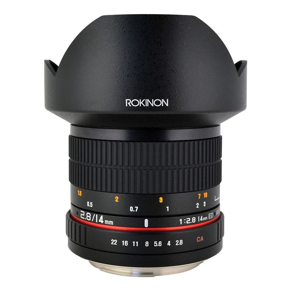 Rokinon 14mm f/2.8 ED AS IF UMC Lens for Sony E-Mount - Black