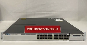 Cisco Catalyst WS-C3750X-24P-L 24x Port POE Dual PSU Lan Switch - Picture 1 of 2