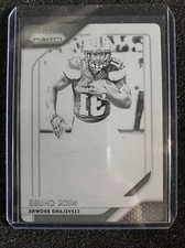 2018 Panini Prizm #13 Nick Chubb - Auto  Black Printing Plate RC 1/1 Browns