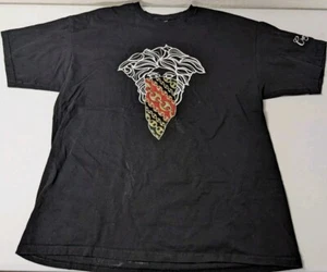 Crooks & Castle T Shirt Men's XL Black Graphic Short Sleeve - Picture 1 of 5