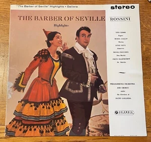 COLUMBIA SAX 2438 *B/S* MARIA CALLAS -  ROSSINI: BARBER OF SEVILLE GALLIERA NM - Bild 1 von 9