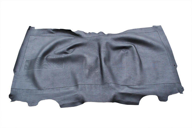 Rubber Mat 73-80 Chevy Pickup With High Hump Floor (Key Parts # 0850-237) - Image 1 of 1