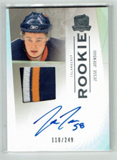 09-10 UD Upper Deck The Cup  Jesse Joensuu  /249  Rookie  Patch  Auto
