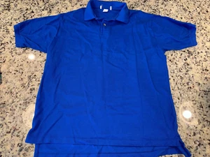 Boys Size XL Extra Large Blue Collared Short Sleeve School Uniform Shirt / Top - Picture 1 of 1