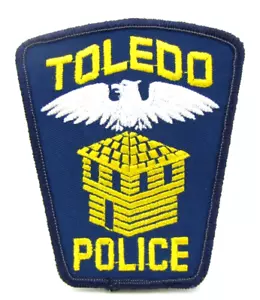 obo~! POLICE SHERIFF UNIFORM PATCH Toledo Ohio Police Department - Picture 1 of 2