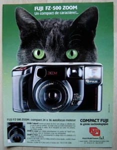 Publicité Papier - Appareil Photo Compact Fuji De 1989 - Photo 1 sur 1