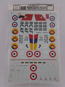 MicroScale Decal 48-27 F-86 Sabre Jets Decal Sheet - Picture 1 of 2