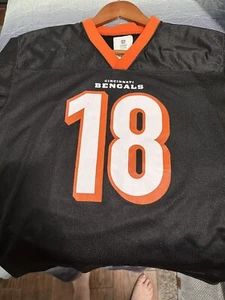 NWOT AJ Green Youth LRG  (14/16) Jersey Cincinnati Bengals NFL Team Apparel - Picture 1 of 4