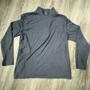 Travis Mathew 1/4 Zip Pullover Herren 2XL XXL Grau Performance Golf Sweater - Bild 1 von 9
