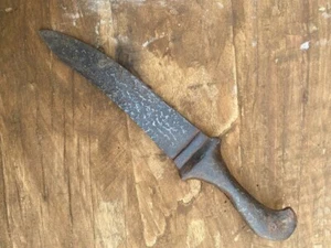1800 Ancient Iron Blade Hand Forged Parrot Dagger Katar Dagger Knife Sword Jamia - Picture 1 of 6