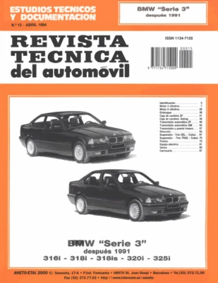 Manual, Revista tecnica BMW serie 3 Manual Digital  📥️ - Imagen 1 de 4
