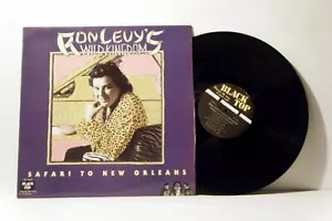 RON LEVY Wild Kingdom LP Safari to new orleans 1988 Black Top vinyl - Foto 1 di 1