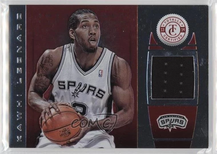 2013-14 Totally Certified Memorabilia Totally Red /99 Kawhi Leonard #105 - Image 1 of 2