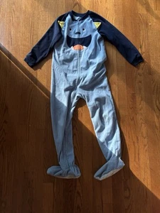 Carters fleece zip up monster pajamas sz 7 - Picture 1 of 3