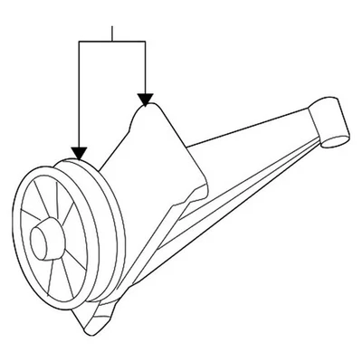 For Dodge Viper 2010 Mopar Drive Belt Idler Pulley Foto 1 de 3