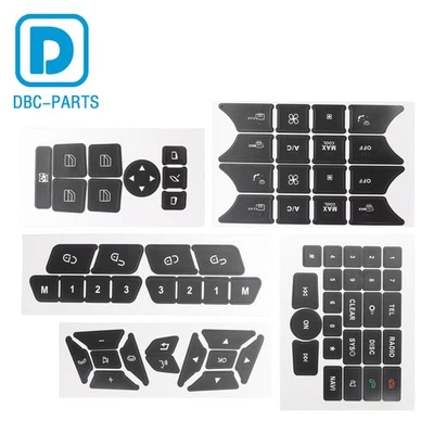 Pegatinas Botón Reparación Puerta Dirección Aire Acondicionado Ventana Radio/Reparación para Mercedes Benz Foto 1 de 4