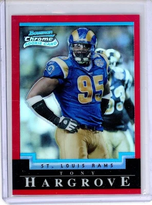 2004 BOWMAN CHROME TONY HARGROVE RC 039/170 DE 170 - Image 1 of 2