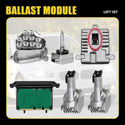 7262731 Módulo de ajuste de xenón de lastre bombilla izquierda D1S 2012-2013 luz híbrida activa 5 BMW Foto 1 de 4