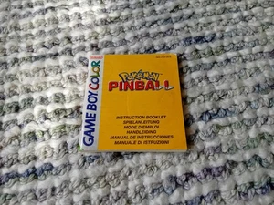 Gameboy Pokemon Pinball Anleitung - Bild 1 von 2