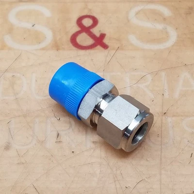 Ham-Let 768L SS 1/2" x 1/2" Stainless Steel Male Adapter, LET-LOK - NEW