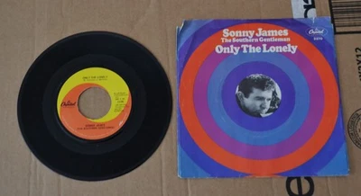Sonny James Only The Lonely Capitol 2370 Rare Picture Sleeve The Journey - Image 1 of 4