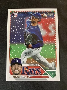 2023 Topps Holiday - Taj Bradley #H23 (RC) - Picture 1 of 2