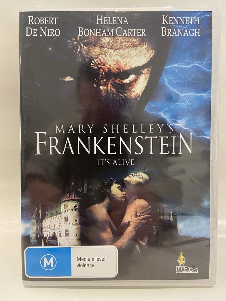 Mary Shelley's Frankenstein Its Alive (DVD, 1994) NEW - Region 4 - FREE POSTAGE - image 1 of 1