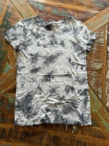 Camiseta para mujer Victoria Secret rosa negra tie dye talla pequeña - Imagen 1 de 5