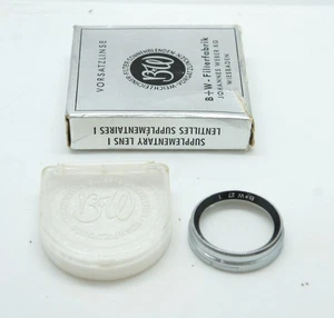 B+W 27 1 UV Snap-On Push-ON Lens Filter in a Box - Picture 1 of 2