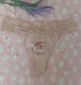 V-ANTONIA Brand New Lace Women,Girls Underwear Thong Cotton,Low Waist Quality - Picture 1 of 8