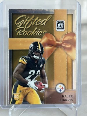 Najee Harris 2021 Donruss Optic Gifted Rookies Rookie Card GR-13 - Steelers RC - Image 1 of 2