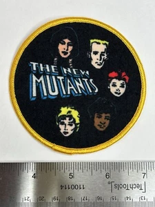 Vintage 1986 THE NEW MUTANTS Marvel Comics Sew On Cloth Patch - SCARCE ! - Picture 1 of 2