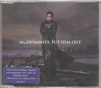 Ms DYNAMITE - Put Him Out - 2002 Enhanced UK CD Single     *FREE UK POSTAGE* - Image 1 of 2