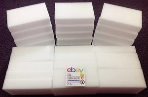 30 PREMIUM Grade Melamine Sponge Eraser BULK PACK 3/4" Works Like Magic! - Picture 1 of 8