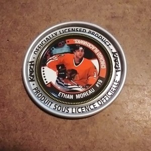 1997-98 Katch Silver- #35 Ethan Moreau - Chicago Blackhawks