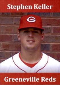 2018 Greeneville Reds Team Issue #22 Stephen Keller Huffman Texas Baseball Card