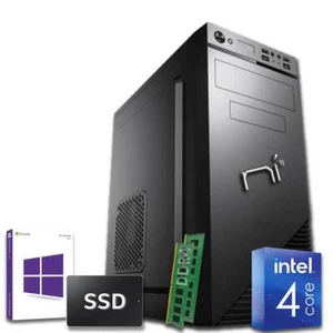 PC assemblato intel QuadCore 16gb ram DDR4 SSD 240gb windows 10 licenziato WIFI - Imagen 1 de 5
