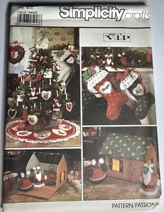 Simplicity 8771 Christmas Decor Package Pattern VINTAGE 1988 Unused-C1 - Picture 1 of 3
