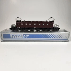 Kato N Scale 3003 EF57 Locomotiva Elettrica Nuova con scatola Made in Japan TESTATA C-9 - Foto 1 di 17