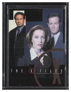 2002 Inkworks The X-Files Season 8 Promos #XF81 Mulder, Scully, and Doggett - Picture 1 of 2