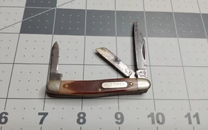 Schrade 3 Blade Folding Knife 1080T Old Timer - Picture 1 of 5