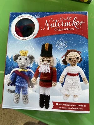 Nutcracker Crochet - Book, Patterns and Supplies - Makes 6 Cast Characters - Image 1 of 4