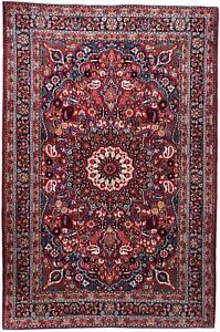 Superb Antique Hand-knotted Exquisite Oriental Rug 4’ 4” x 6’ 6” (INV320)