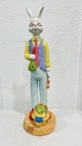 Porcelain Easter Bunny  - Picture 1 of 5