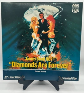 Sean Connery as James Bond 007 Diamonds Are Forever Extended Laser Videodisc - Picture 1 of 3