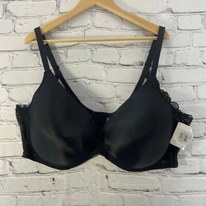 Avenue Body Bra 48DDD The Perfect Back Smoother NWT Black - Picture 1 of 12