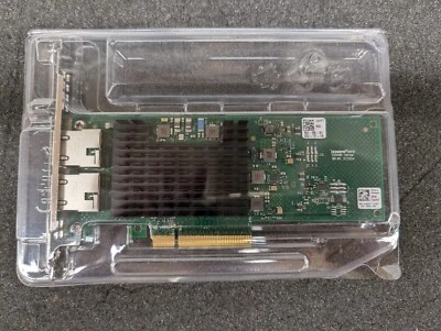 New, Dell, 1WYFT, Intel X710-T2L 2-Port 10Gbit RJ45 Ethernet Network Adapter - Image 1 of 4