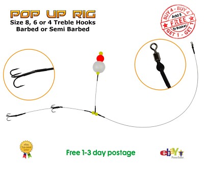 Carp Pop Up Rigs in Fishing Assembled Rigs for sale | eBay