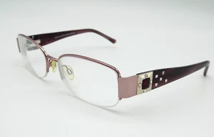 Sophia Loren Beau Rivage 52 Lila Eckig Strass Brille Zyloware 168 - Bild 1 von 8